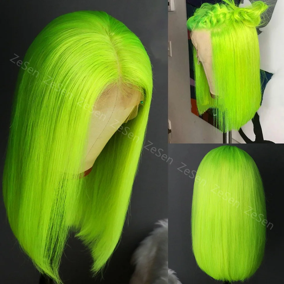 Short Straight Bob Wig Short Lace Front Wigs Green Synthetic Lace Wigs For Black Women Heat Resistant Handmade Natural Hairline
Short Straight Bob Wig Short Lace Front Wigs Green Synthetic Lace Wigs For Black Women Heat Resistant Handmade Natural Hairline