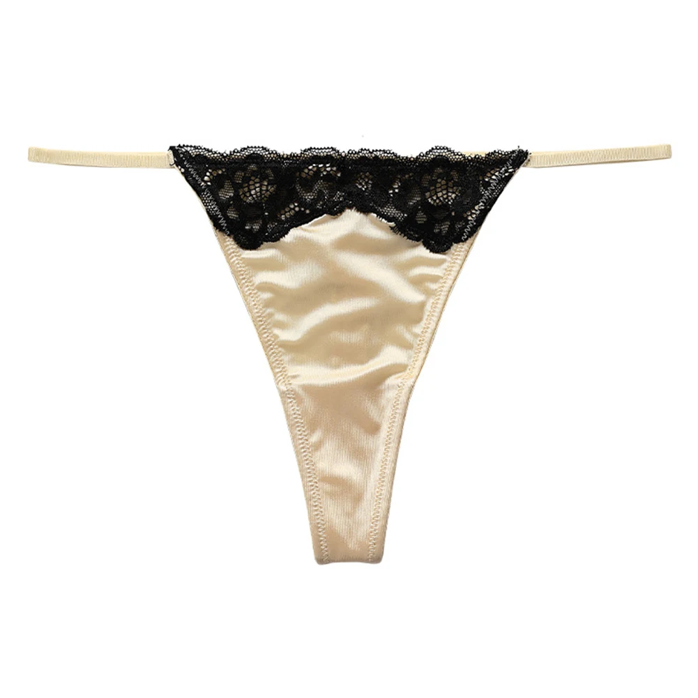 Women Sexy Lace Thong Smooth Oil Shiny Lingeries Satin Panties T-back Pants Elastic Breath G-string Slim Side Erotic Underwear
Women Sexy Lace Thong Smooth Oil Shiny Lingeries Satin Panties T-back Pants Elastic Breath G-string Slim Side Erotic Underwear