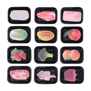 일본 소설 귀여운 3D 음식 생선 과일 메모 패드, 귀여운 스티커 메모, 딸기 빵 포스트 메모장, 재미있는 인덱스 문구 탭
