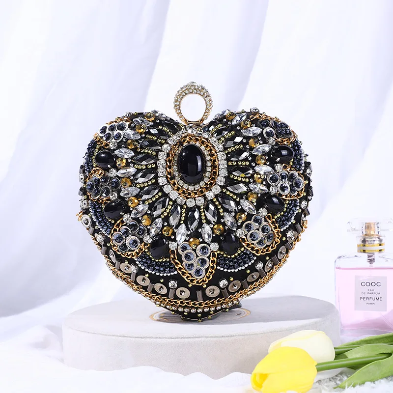 Wedding New Wallet Heart Shape Diamond Evening Bag Luxury For Women Bridal Party Prom Clutch Purse Acrylic Handbag Diamond
Wedding New Wallet Heart Shape Diamond Evening Bag Luxury For Women Bridal Party Prom Clutch Purse Acrylic Handbag Diamond