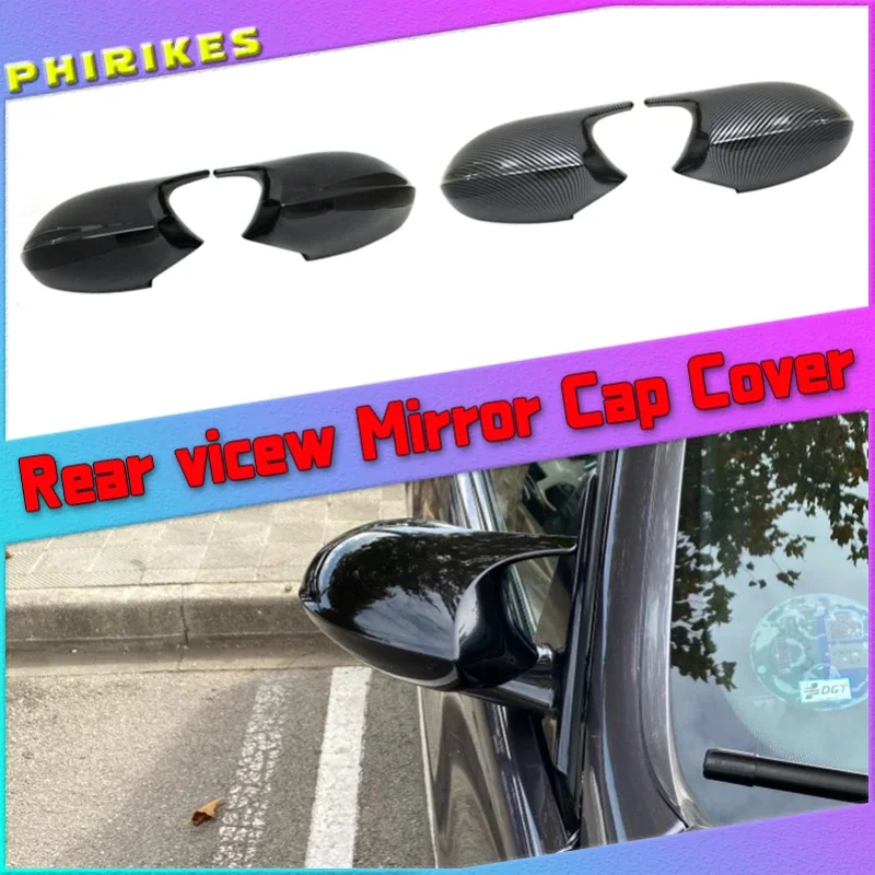 Car Side Door Rearview Side Mirror Cover Cap For BMW E90 E91 E92 E93 M3 Style E80 E81 E87 Auto Parts styling
Car Side Door Rearview Side Mirror Cover Cap For BMW E90 E91 E92 E93 M3 Style E80 E81 E87 Auto Parts styling
