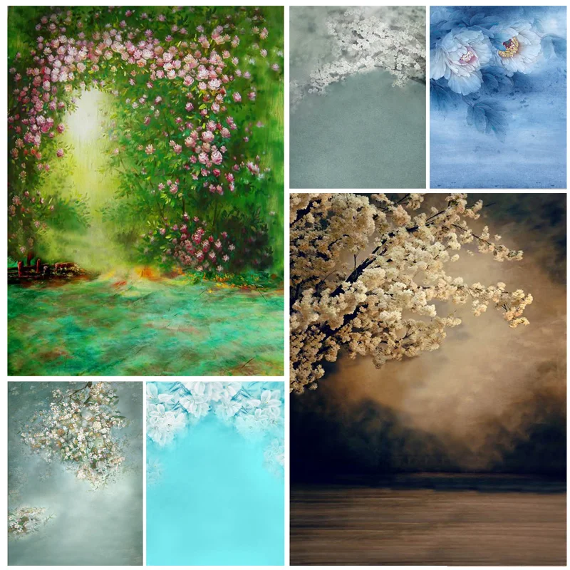 SHENGYONGBAO Vintage Oil Painting Flower Photography Backdrops Children Portrait Background For Photo Studio Props AF-30
SHENGYONGBAO Vintage Oil Painting Flower Photography Backdrops Children Portrait Background For Photo Studio Props AF-30