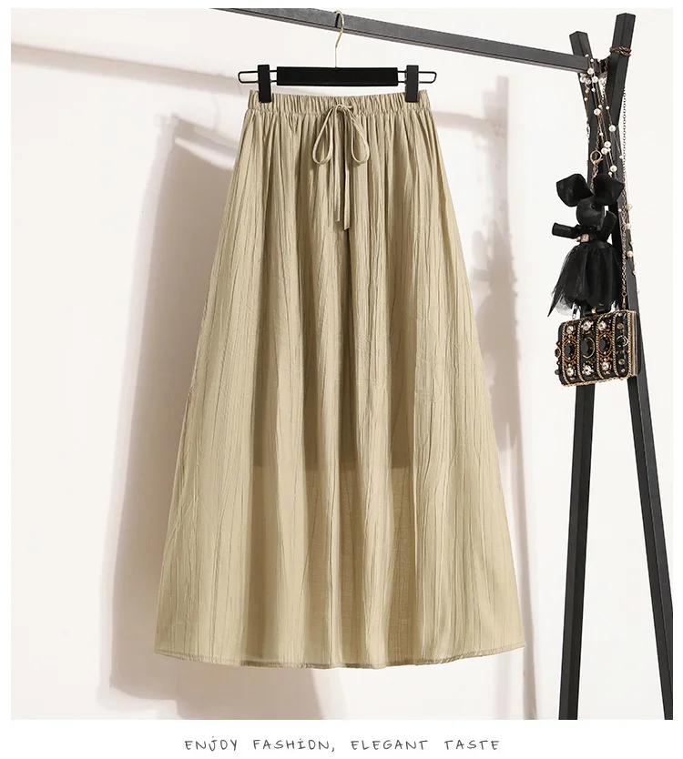 Large Women's Womens Clothing High Waist Temperament Pleated Skirt High Waist Large Swing Long Skirt Skirt XL XXL XXXL 4XL
Large Women's Womens Clothing High Waist Temperament Pleated Skirt High Waist Large Swing Long Skirt Skirt XL XXL XXXL 4XL