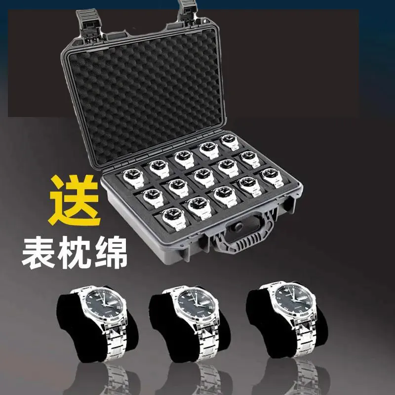 6/10 Grid ABS Plastic Watch Box Safety Equipment Case Portable Dry Tool Box Impact Resistant Case With Foam For Watches Stor
6/10 Grid ABS Plastic Watch Box Safety Equipment Case Portable Dry Tool Box Impact Resistant Case With Foam For Watches Stor