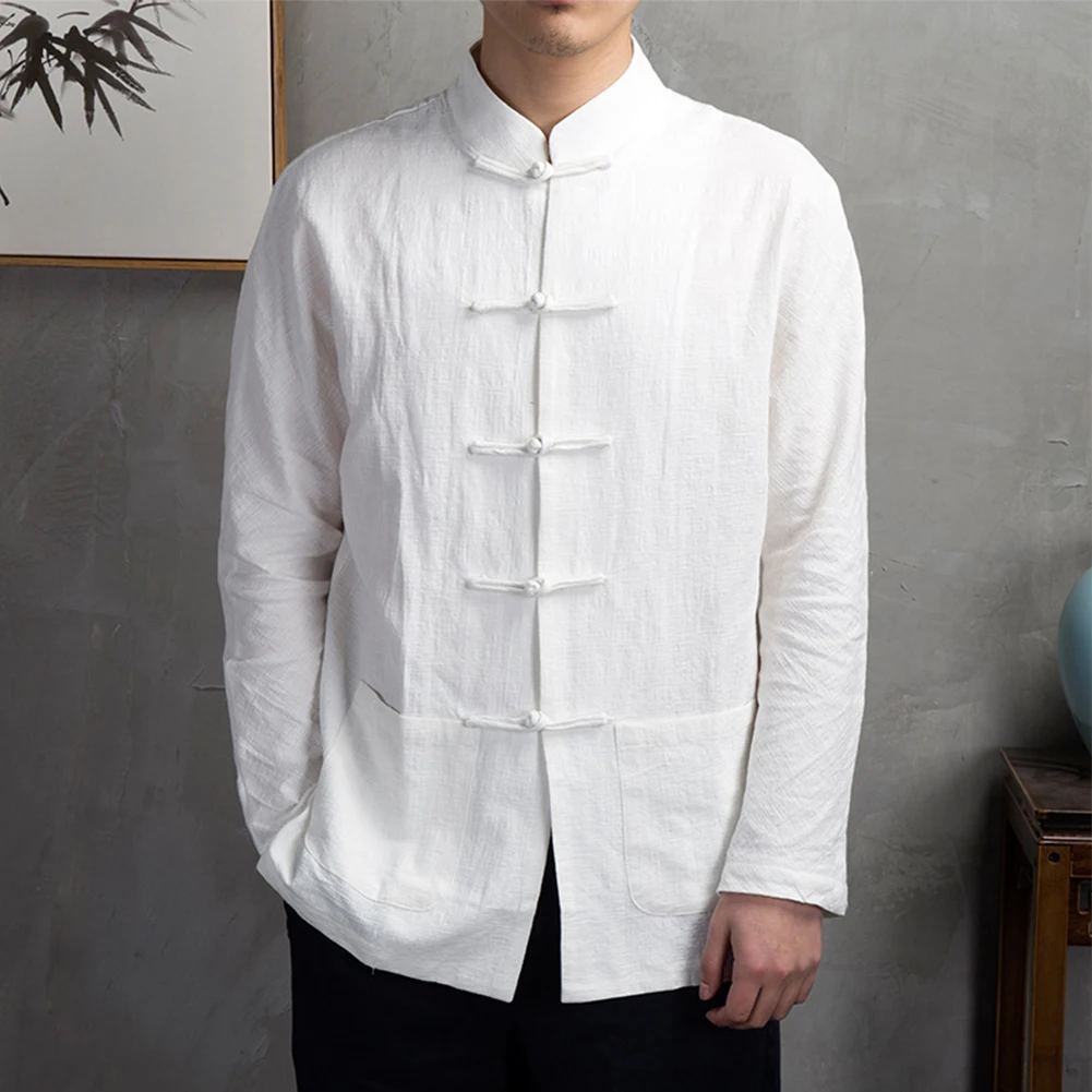 Men's Chinese Style Shirts Traditional Kung Fu Tai Chi Cotton Linen Tang Suit Uniform Shirt Soft Blouses Stand Collar Clothing
Men's Chinese Style Shirts Traditional Kung Fu Tai Chi Cotton Linen Tang Suit Uniform Shirt Soft Blouses Stand Collar Clothing