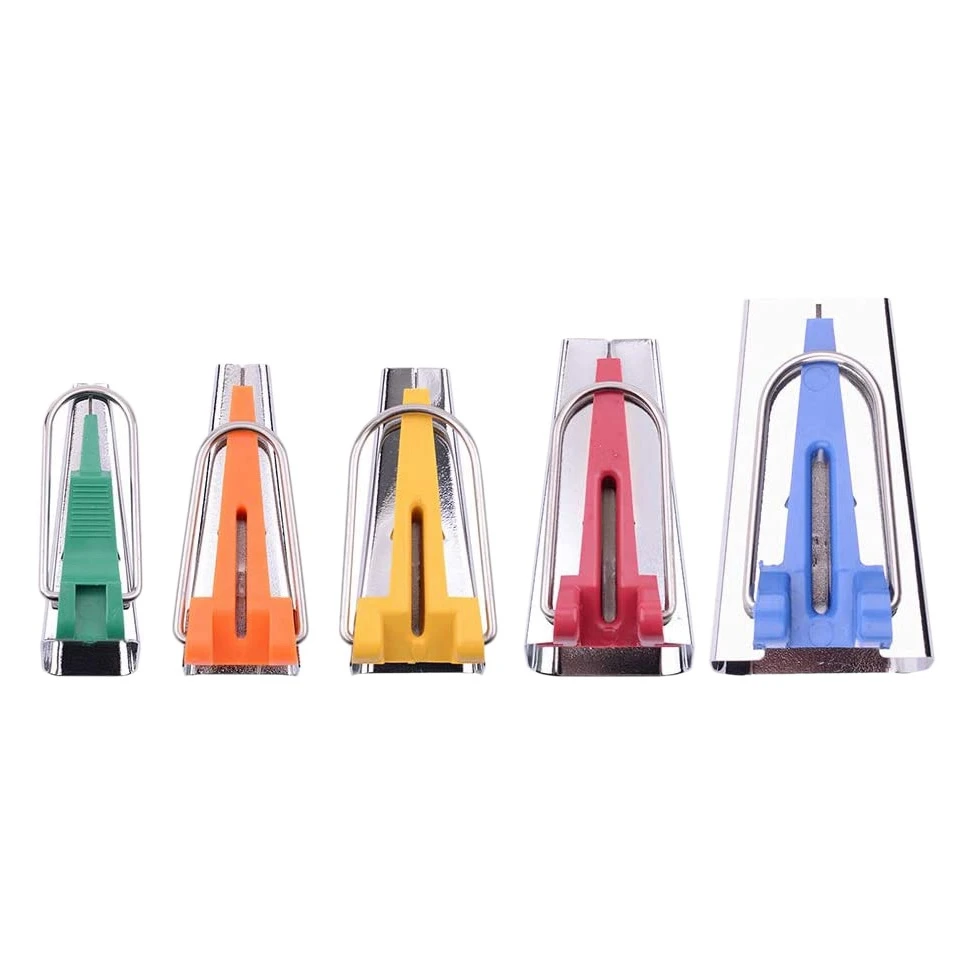 5Pcs Sewing Accessories Bias Tape Maker Set Patchwork Tools 6/9/12/18/25 mm Bias Binding Tape Maker
5Pcs Sewing Accessories Bias Tape Maker Set Patchwork Tools 6/9/12/18/25 mm Bias Binding Tape Maker