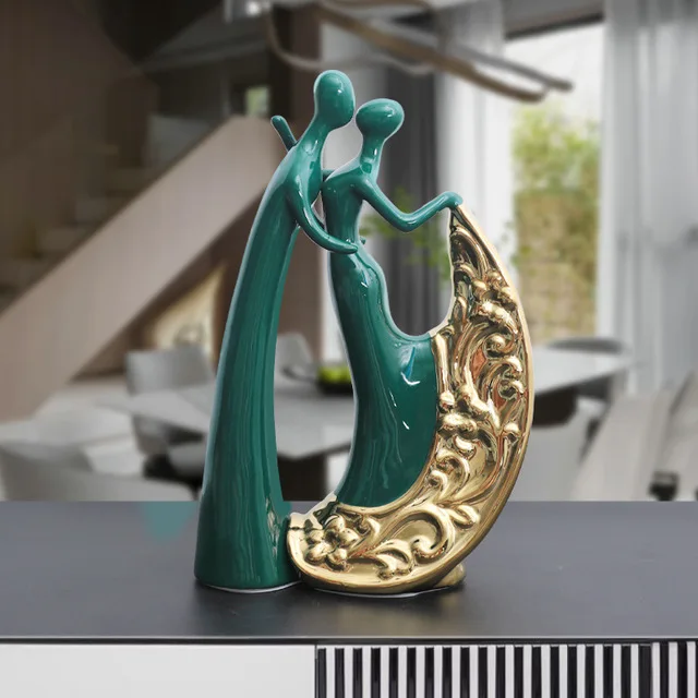 Modern Green Peacock Dancer Ceramic Ornaments Home Livingroom Desktop Sculpture Crafts Bookcase Cabinet Cafe Furnishing Decor
Modern Green Peacock Dancer Ceramic Ornaments Home Livingroom Desktop Sculpture Crafts Bookcase Cabinet Cafe Furnishing Decor