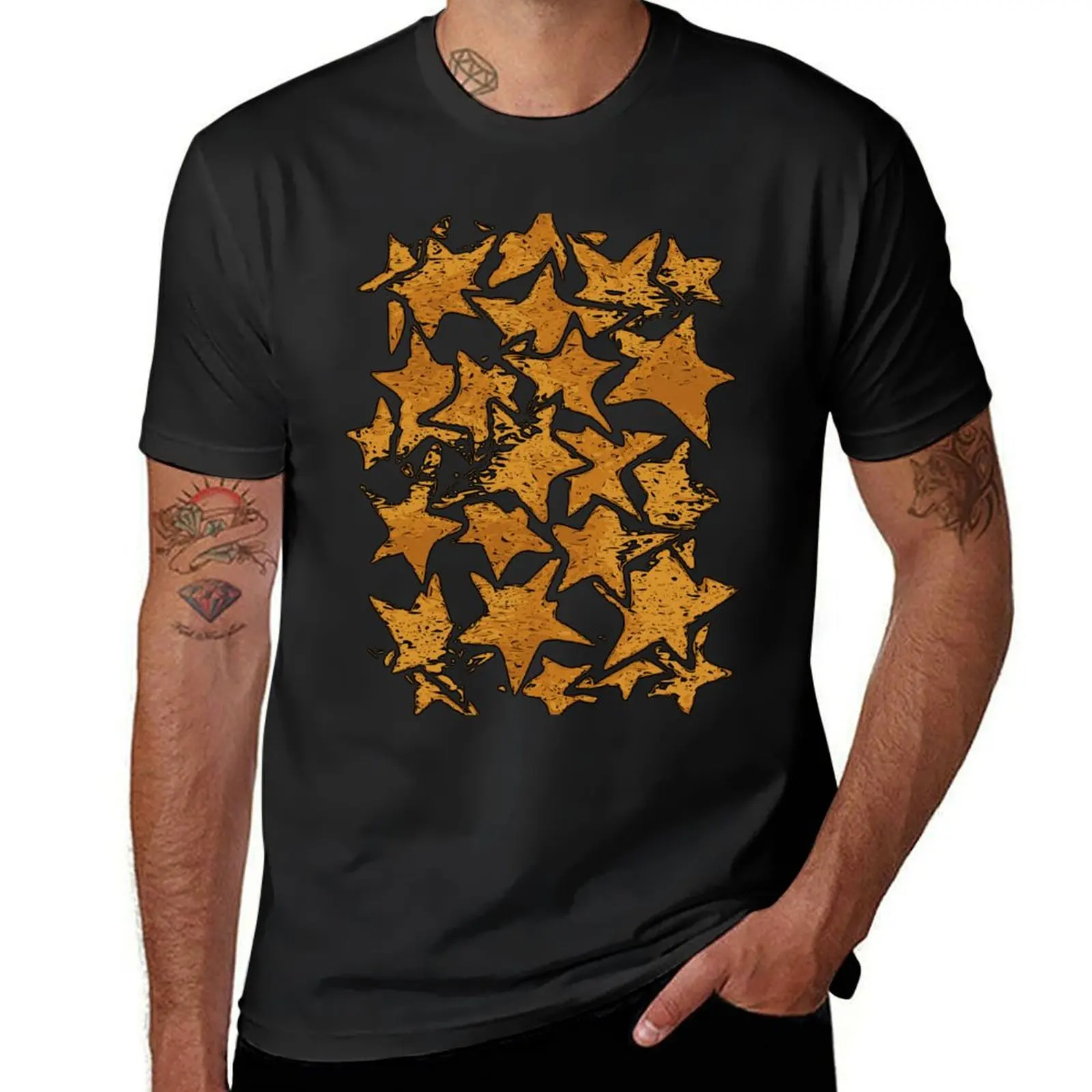 Orange Stars Pattern T-shirt summer tops plus size tops customs design your own for a boy men t shirt
Orange Stars Pattern T-shirt summer tops plus size tops customs design your own for a boy men t shirt