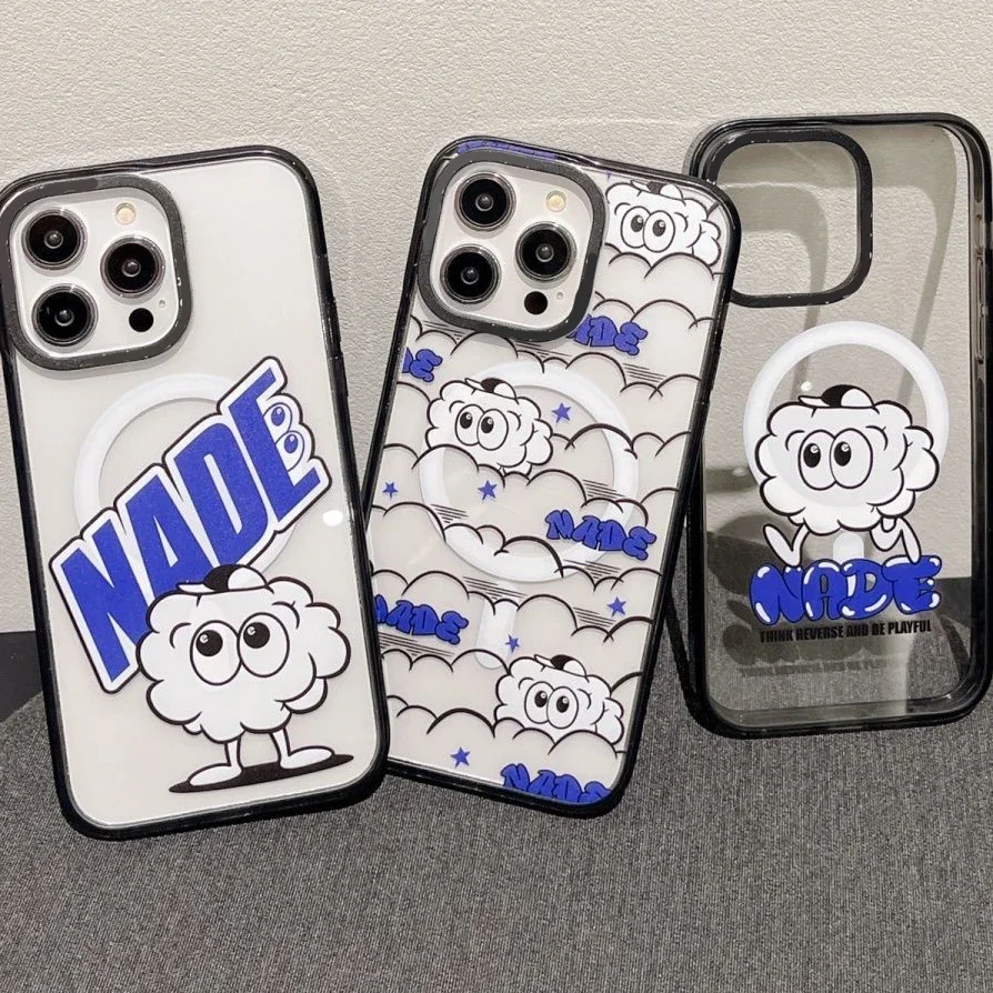Magsafe Acrylic Cartoon Cloud Phone Case Cover for IPhone 11 12 13 14 15 Pro Max Case for IPhone 15 Pro Max
Magsafe Acrylic Cartoon Cloud Phone Case Cover for IPhone 11 12 13 14 15 Pro Max Case for IPhone 15 Pro Max