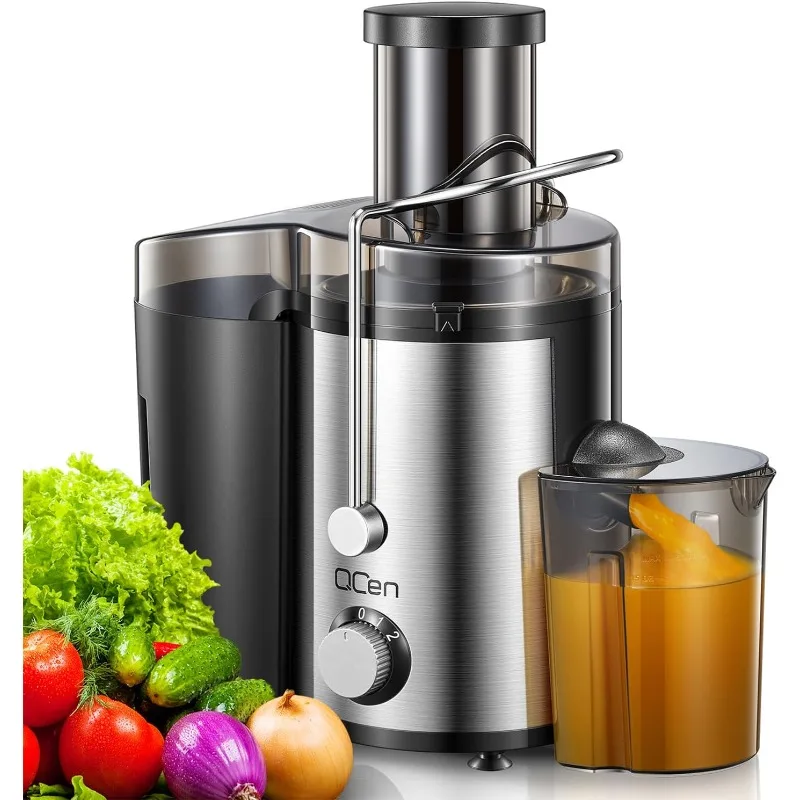 Juicer Machine, 800W Centrifugal Juicer Extractor with Wide Mouth 3” Feed Chute for Fruit Vegetable, Easy to Clean BPA-free
Juicer Machine, 800W Centrifugal Juicer Extractor with Wide Mouth 3” Feed Chute for Fruit Vegetable, Easy to Clean BPA-free
