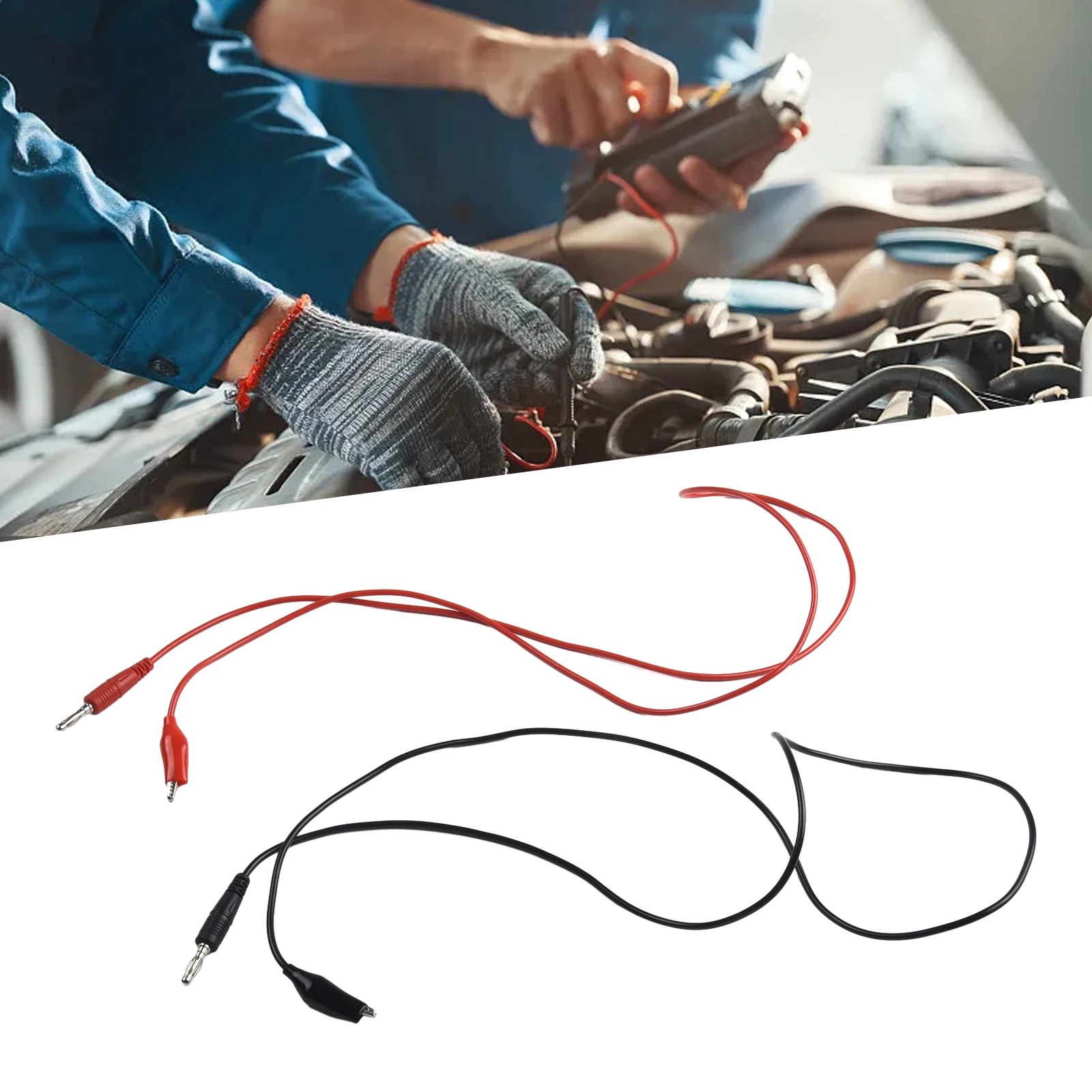 1M Double Stitch Alligator Test Leads Clip To Banana Tension Plug Probe Cable For Multimeters Test Leads Cable Line Wire
1M Double Stitch Alligator Test Leads Clip To Banana Tension Plug Probe Cable For Multimeters Test Leads Cable Line Wire