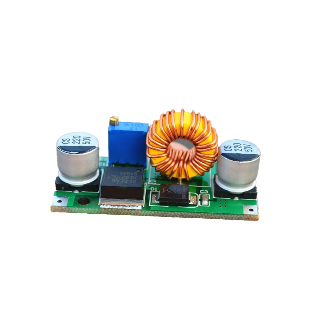 5PCS/LOT DC-DC XL4015 adjustable step-down module 4~38V power 96% high efficiency low ripple 5A
5PCS/LOT DC-DC XL4015 adjustable step-down module 4~38V power 96% high efficiency low ripple 5A