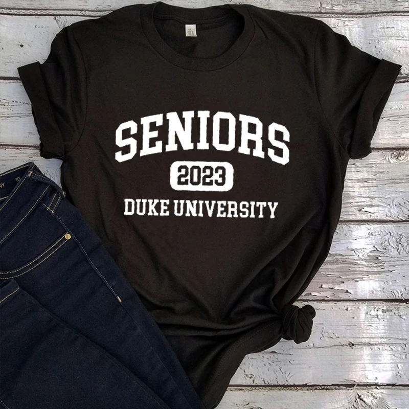 

Рубашка для пожилых людей, класс 2023, рубашка, топы для колледжа на заказ, кавайная одежда, Университетская рубашка на заказ, повседневные Графические футболки, М, 2023