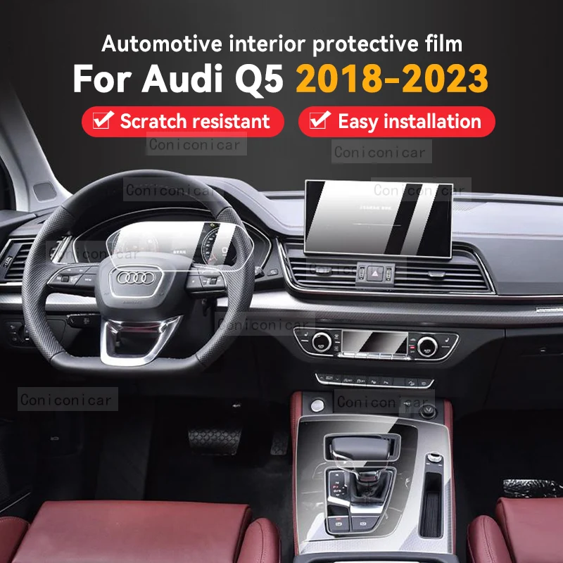 For Audi Q5 2018-2023 2022 Sprotback Car Multimedia Screen Center Gear Panel Transparent TPU Automotive Interior Protective Film
For Audi Q5 2018-2023 2022 Sprotback Car Multimedia Screen Center Gear Panel Transparent TPU Automotive Interior Protective Film