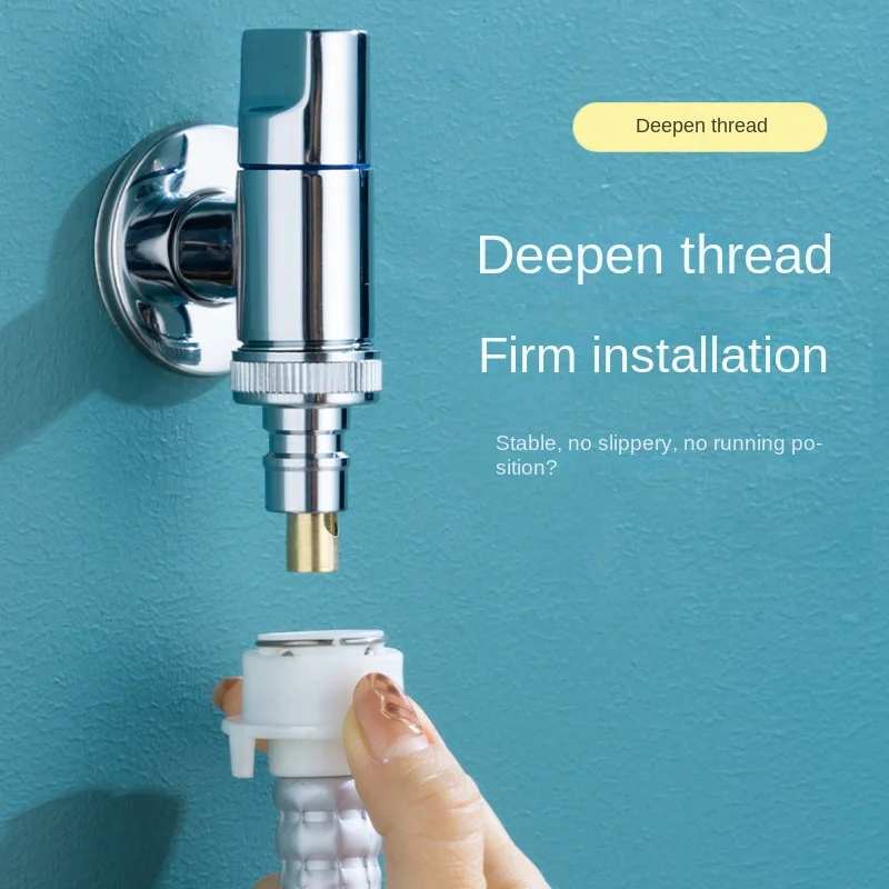 Washing Machine Faucet Automatic Water Stop Special Anti Falling Copper Point Water Stop Valve Balcony Faucet Accessories
Washing Machine Faucet Automatic Water Stop Special Anti Falling Copper Point Water Stop Valve Balcony Faucet Accessories