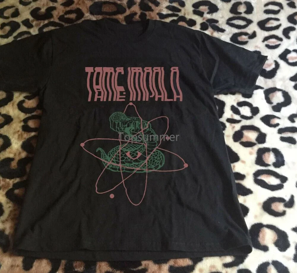 

Tame Impala Limited Edition 2019 Reprinted Black Unisex T-Shirt S-2345Xl