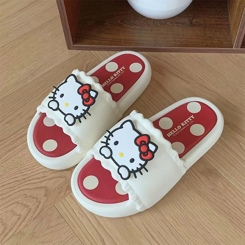 Sanrio Cinnamoroll Anime Kawaii Hello Kitty Ins Fahion Slippers Summer Cute Cartoon Pochacco Home Soft Bath Shoes Toys
Sanrio Cinnamoroll Anime Kawaii Hello Kitty Ins Fahion Slippers Summer Cute Cartoon Pochacco Home Soft Bath Shoes Toys