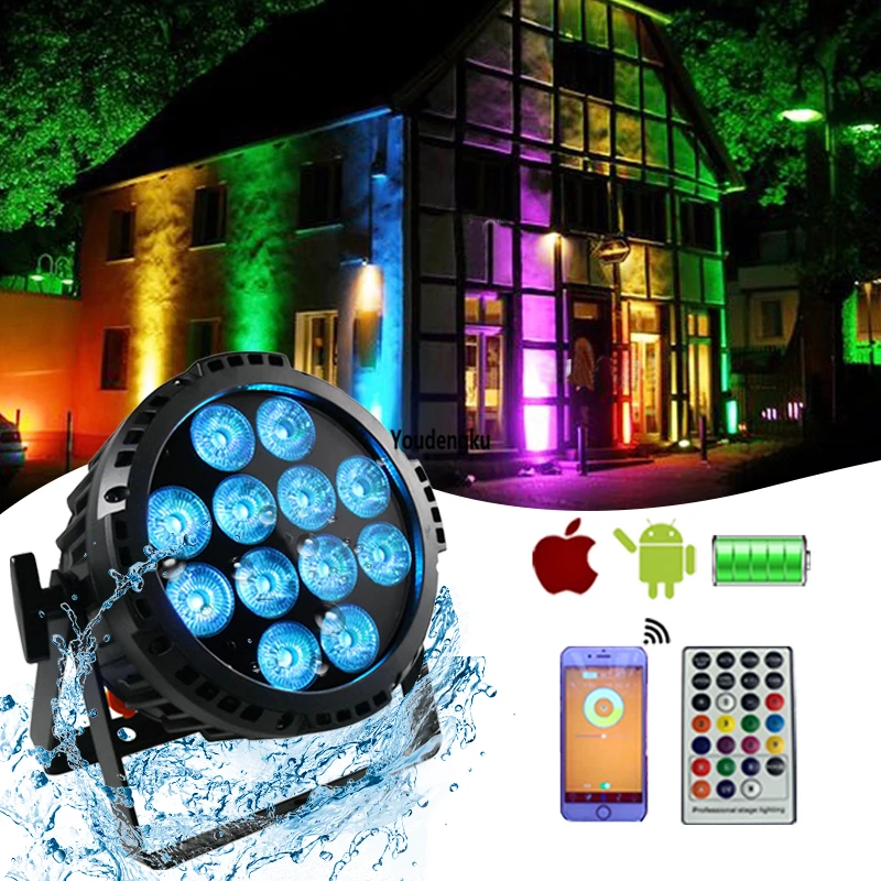 8pcs 12x10W rgbw 4in1 Battery LED Par light IP65 TV Show Wedding Party Uplight Outdoor Wireless Disco Stage Light
8pcs 12x10W rgbw 4in1 Battery LED Par light IP65 TV Show Wedding Party Uplight Outdoor Wireless Disco Stage Light