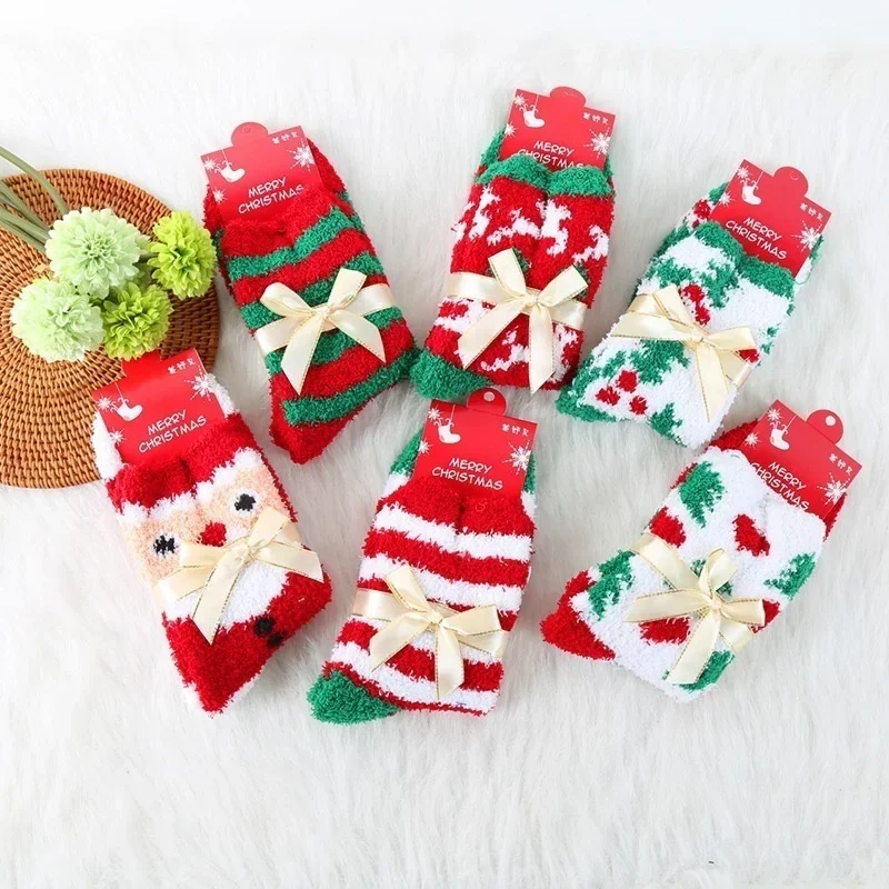 Funny Socks Cotton Christmas Socks Thicker Autumn Winter New Year Santa Claus Xmas Christmas Tree Snow Elk Women Gift
Funny Socks Cotton Christmas Socks Thicker Autumn Winter New Year Santa Claus Xmas Christmas Tree Snow Elk Women Gift
