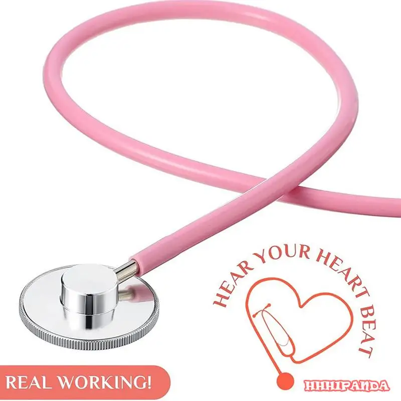 Kids Stethoscope Toy Real Working Stethoscope for Children Role Play Nursing Costume Cute Doctor Medical Pretend Game Accessory
Kids Stethoscope Toy Real Working Stethoscope for Children Role Play Nursing Costume Cute Doctor Medical Pretend Game Accessory