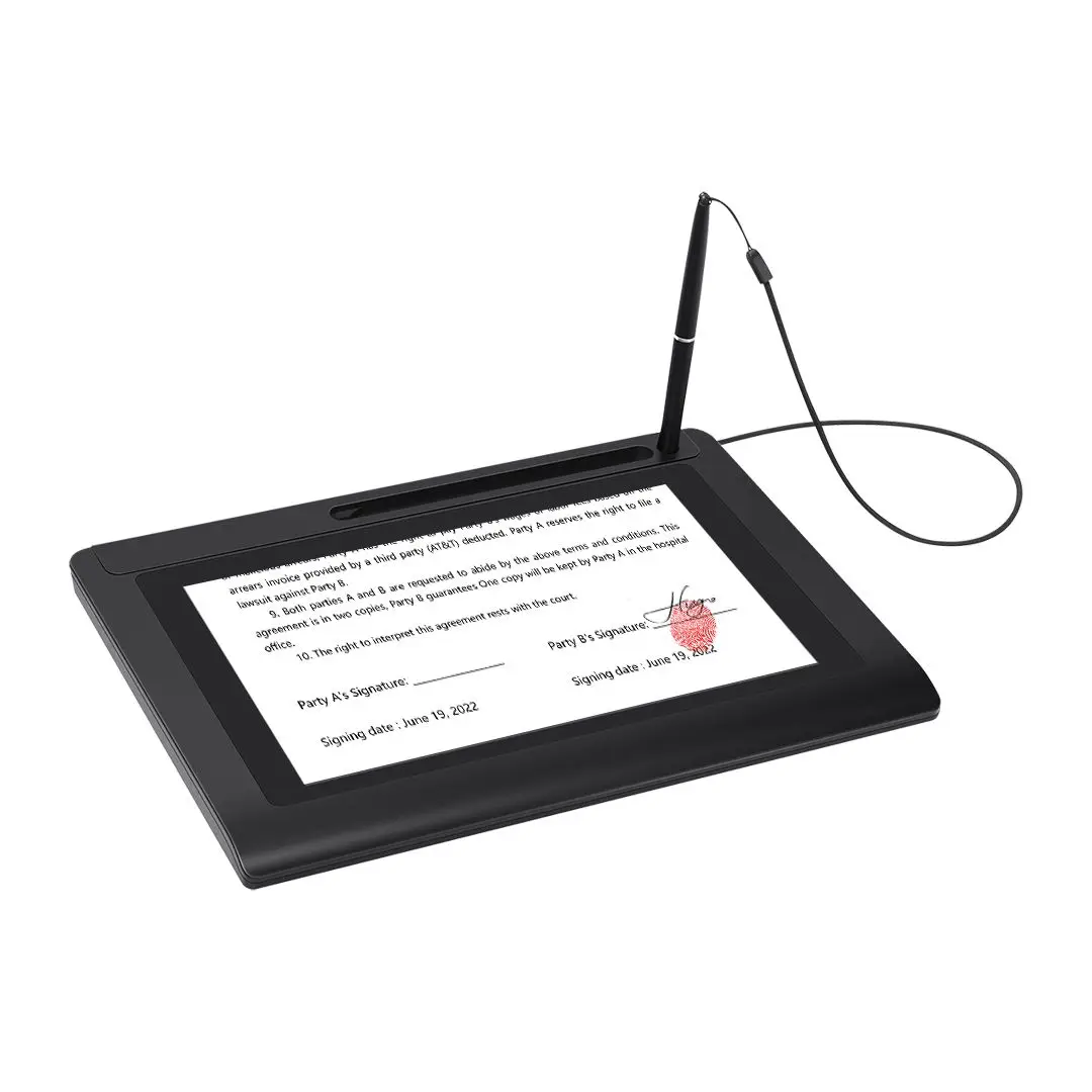 10.1 Inch DS1020 Education USB Paperless E-signing Pad With Electronic Digital Pen Second Development SDK
10.1 Inch DS1020 Education USB Paperless E-signing Pad With Electronic Digital Pen Second Development SDK