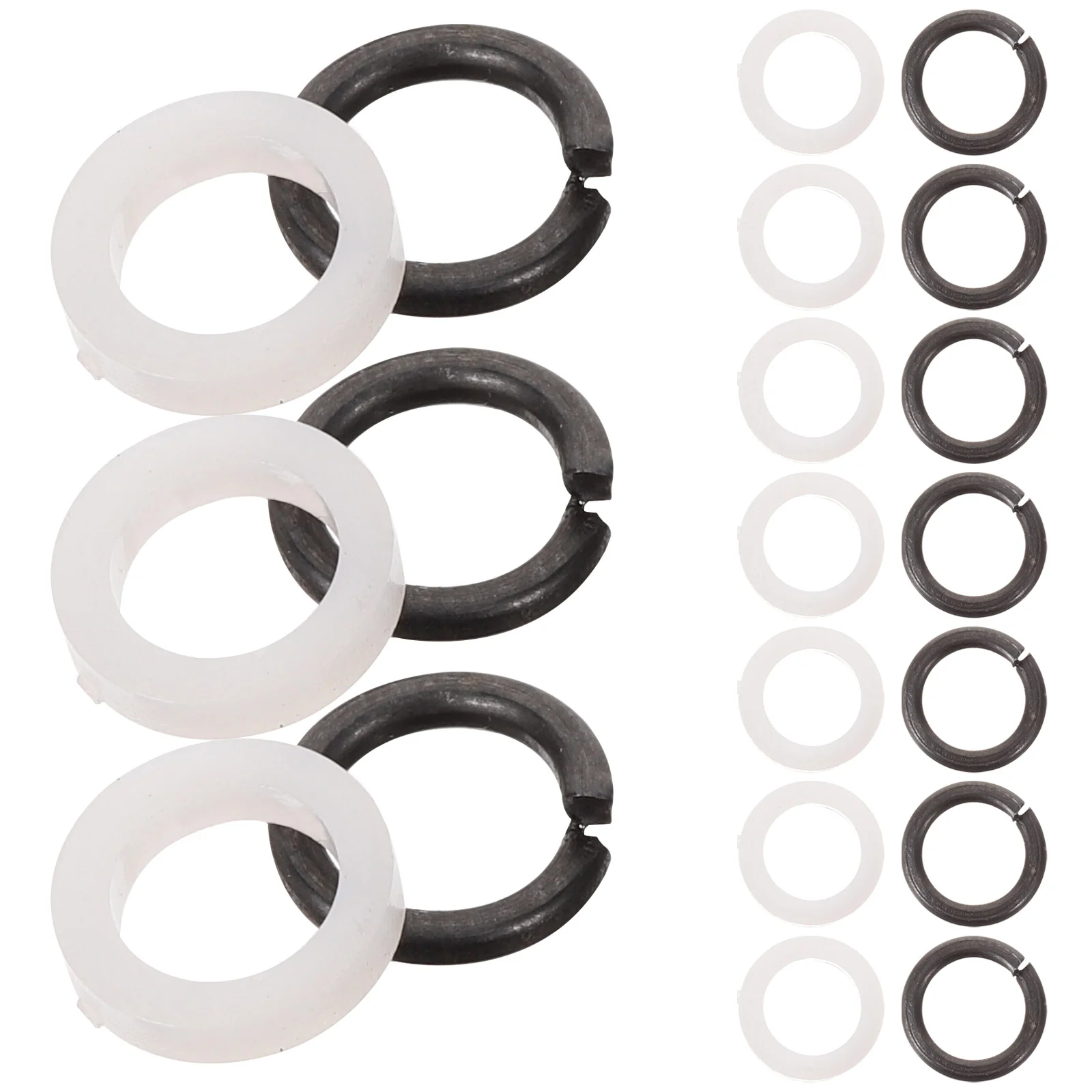 

10 Pairs Tuner Peg Spacers Guitar Peg Spacer Gasket Professional Replaceable Washer for Tuning Portable Plastic Gaskets