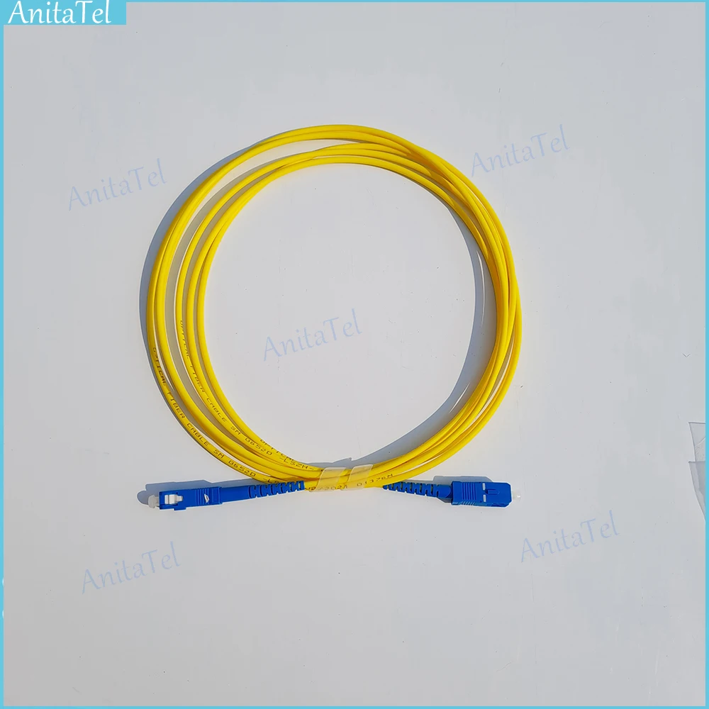 10pcs/lot SC/UPC-SC/UPC Fiber Optic Patch Cord Cable Simplex 1m/2m/3m/5m/10m SC to SC Optical Fiber Jumper Cable 2.0mm
10pcs/lot SC/UPC-SC/UPC Fiber Optic Patch Cord Cable Simplex 1m/2m/3m/5m/10m SC to SC Optical Fiber Jumper Cable 2.0mm