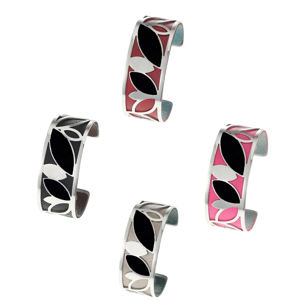 Legenstar Cuff Bracelets For Women Stainless Steel Leaf Bangle Manchette Reversible Leather Jewelry 2024 Valentine's Day Gift
Legenstar Cuff Bracelets For Women Stainless Steel Leaf Bangle Manchette Reversible Leather Jewelry 2024 Valentine's Day Gift
