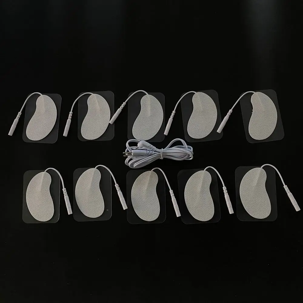 Freeshipping 10pcs/lot Ear Style Tens Machine Electrode Pads+1pc DC2.5MM Cable/Wire for full pulse therapy machine pad 6*3.2cm
Freeshipping 10pcs/lot Ear Style Tens Machine Electrode Pads+1pc DC2.5MM Cable/Wire for full pulse therapy machine pad 6*3.2cm
