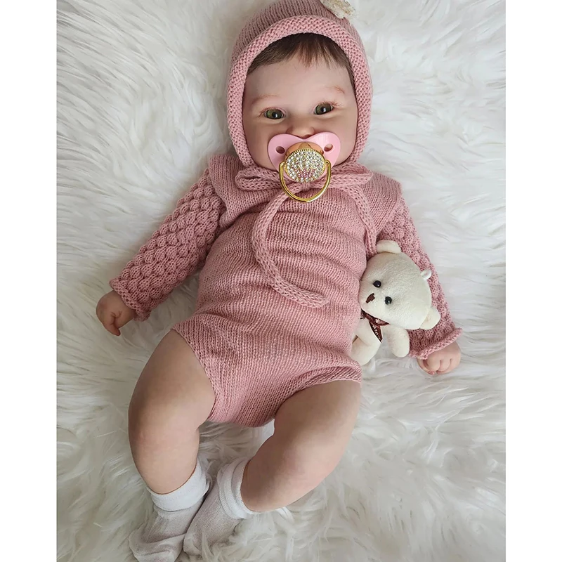 FBBD 60 см Reborn Baby Maddie милая кукла девочка с корнями волосы малыш популярный реалистичный реальный мягкий на ощупь Cuddly Baby Bebe Reborn
FBBD 60 см Reborn Baby Maddie милая кукла девочка с корнями волосы малыш популярный реалистичный реальный мягкий на ощупь Cuddly Baby Bebe Reborn