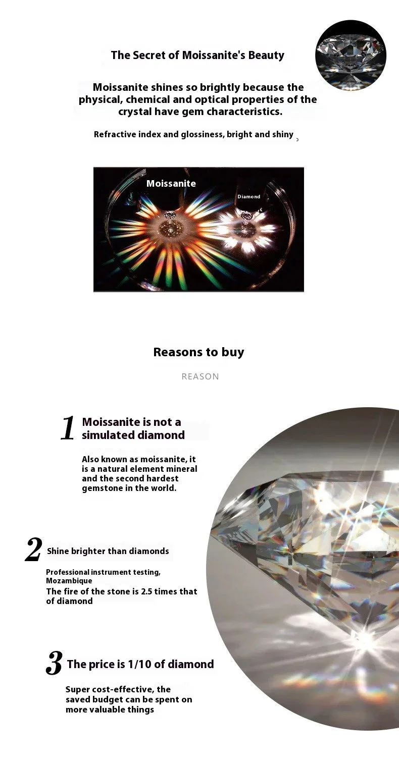 Moissanite Pendant on Luxury High Grade 1 Carat Rotating Bow Necklace Sterling Silver Wedding Engagement Jewelry 1 Mallzona S3b21c3ee617343278b79cff35bcd255fu Moissanite Pendant on Luxury High Grade 1 Carat Rotating Bow Necklace Sterling Silver Wedding Engagement Jewelry Mallzona