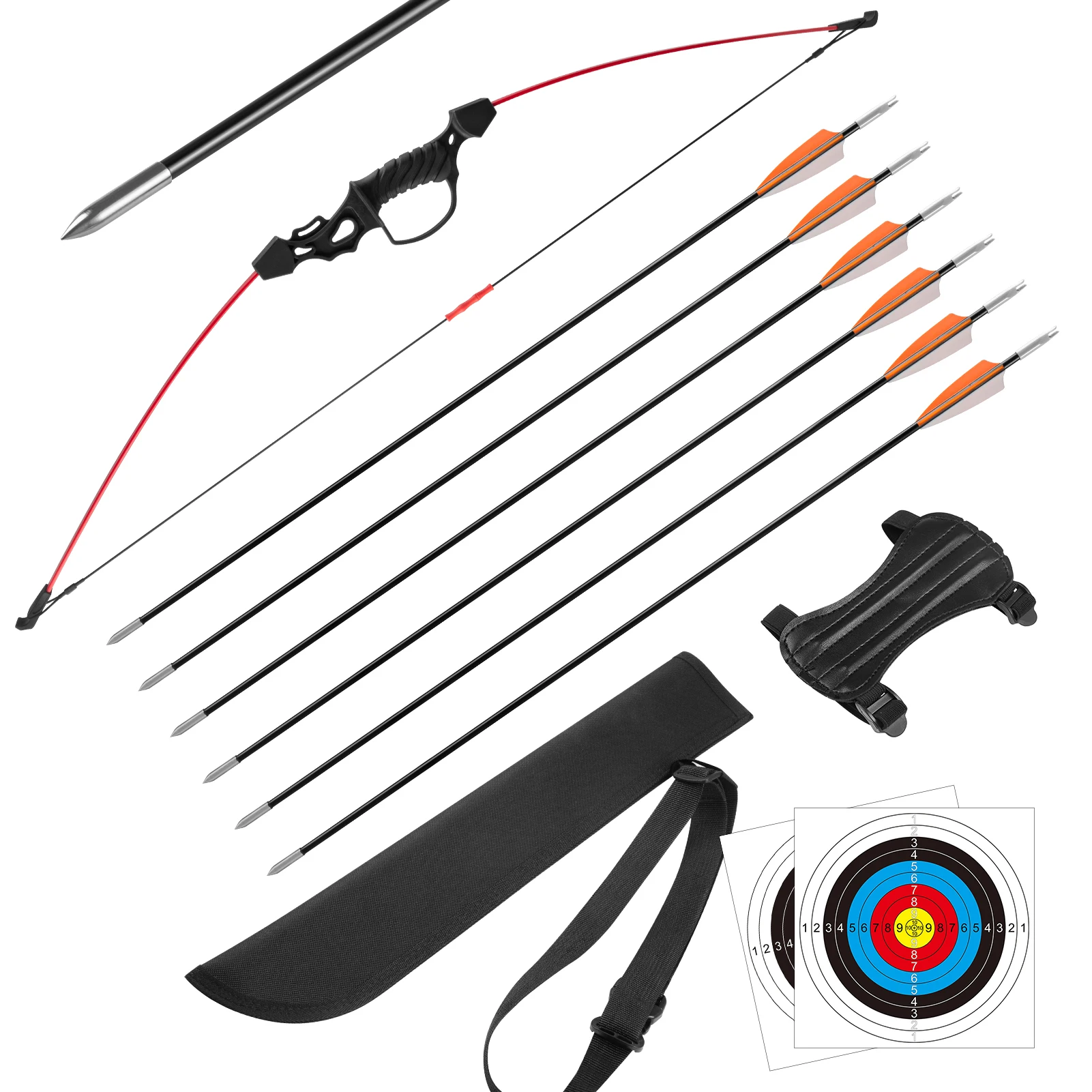 15-20lbs Taken Down Recurve Bow For Archery Bow Shooting Hunting Game Outdoor Sports Right Hand&Left Hand Bow Can Choose
15-20lbs Taken Down Recurve Bow For Archery Bow Shooting Hunting Game Outdoor Sports Right Hand&Left Hand Bow Can Choose