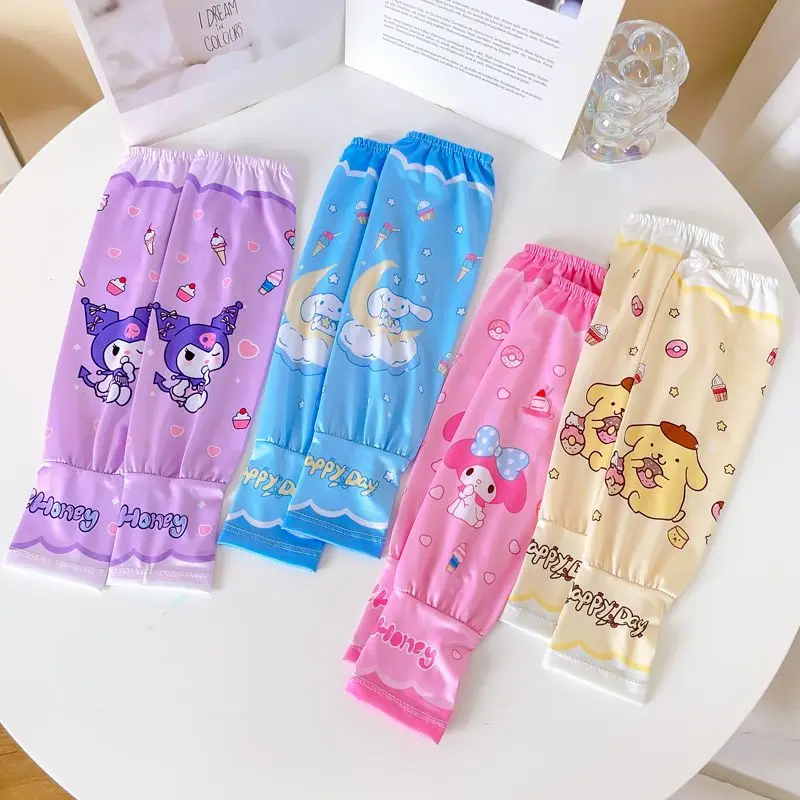 Kawaii Sanrio My Melody Cinnamoroll Kuromi Child Sun Protection Sleeve Anime Figure Loose Breathable Ice Sleeve Child Gift
Kawaii Sanrio My Melody Cinnamoroll Kuromi Child Sun Protection Sleeve Anime Figure Loose Breathable Ice Sleeve Child Gift