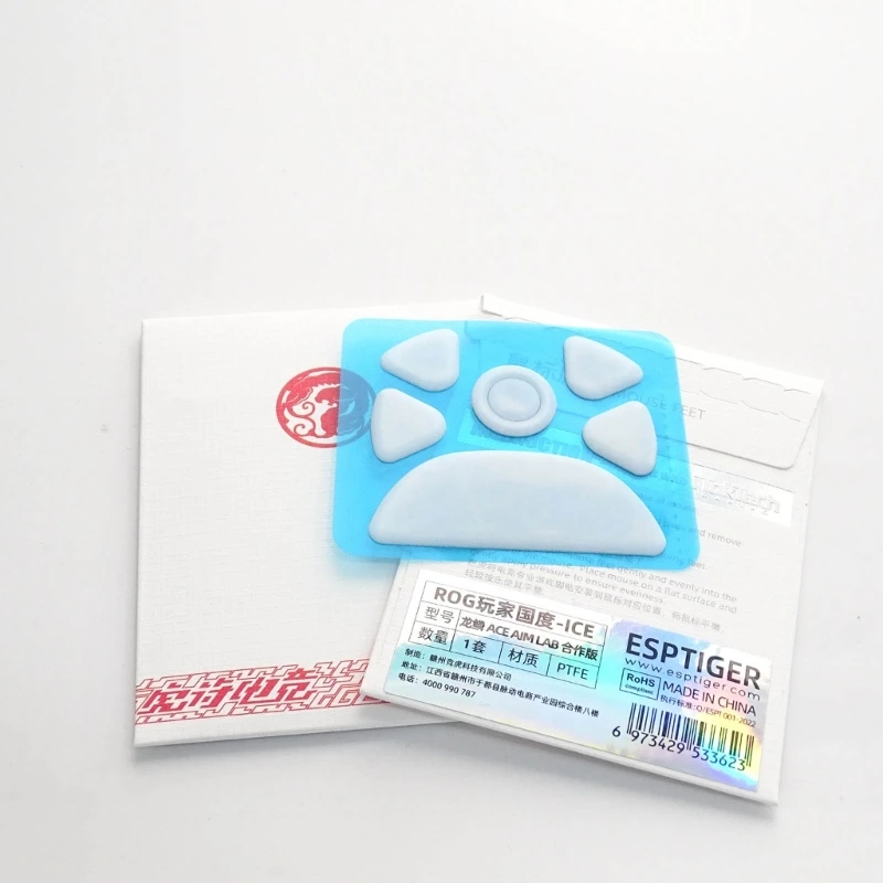 1Pack Esports Tiger ICE Version Mouse Skates Mouse Feet For ROG Harpe X AimLab AimPoint 36K White Mice Glides Dropship 
1Pack Esports Tiger ICE Version Mouse Skates Mouse Feet For ROG Harpe X AimLab AimPoint 36K White Mice Glides Dropship