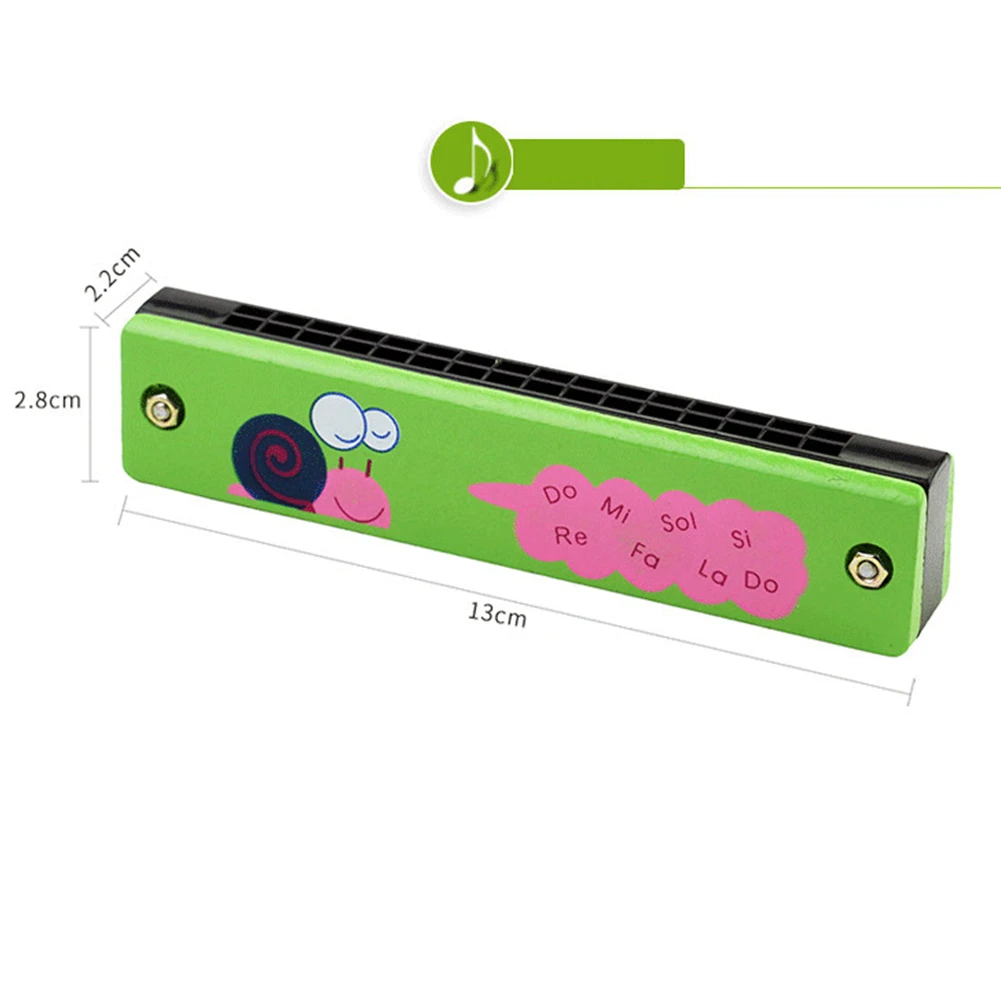 16 Holes Wooden Harmonica Mouth Organ Kids Educational Toys Musical Instrument Melodica For Children Great Gift Cute Pattern
16 Holes Wooden Harmonica Mouth Organ Kids Educational Toys Musical Instrument Melodica For Children Great Gift Cute Pattern