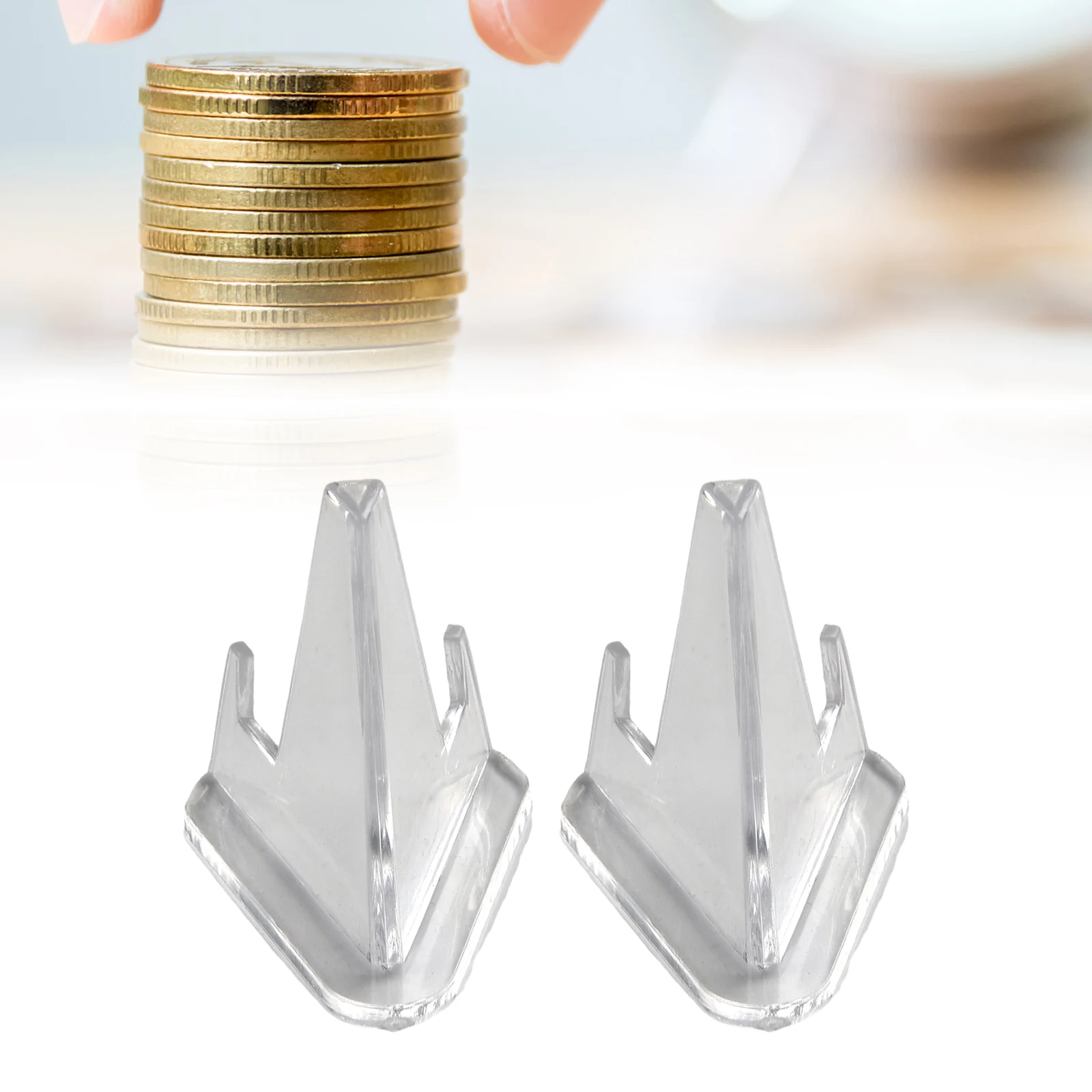 Commemorative Coin Homes Display Stand Listing 2pcs Acrylic Material M:5.7CM S 3.6x2.7CM For Usiness Cards Photos
Commemorative Coin Homes Display Stand Listing 2pcs Acrylic Material M:5.7CM S 3.6x2.7CM For Usiness Cards Photos