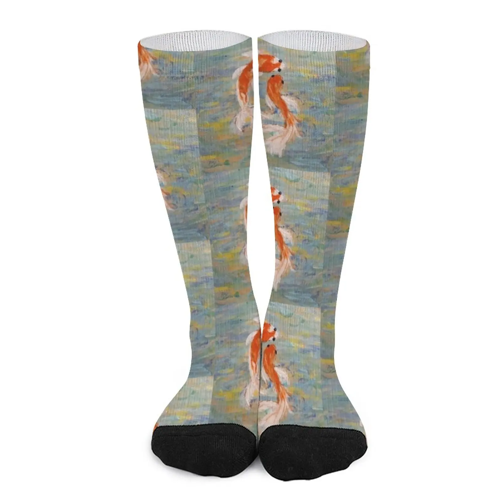 Pool of Delight - goldfish, playing, swimming, gentle, soothing, water Socks funny gifts Sports socks socks for men
Pool of Delight - goldfish, playing, swimming, gentle, soothing, water Socks funny gifts Sports socks socks for men