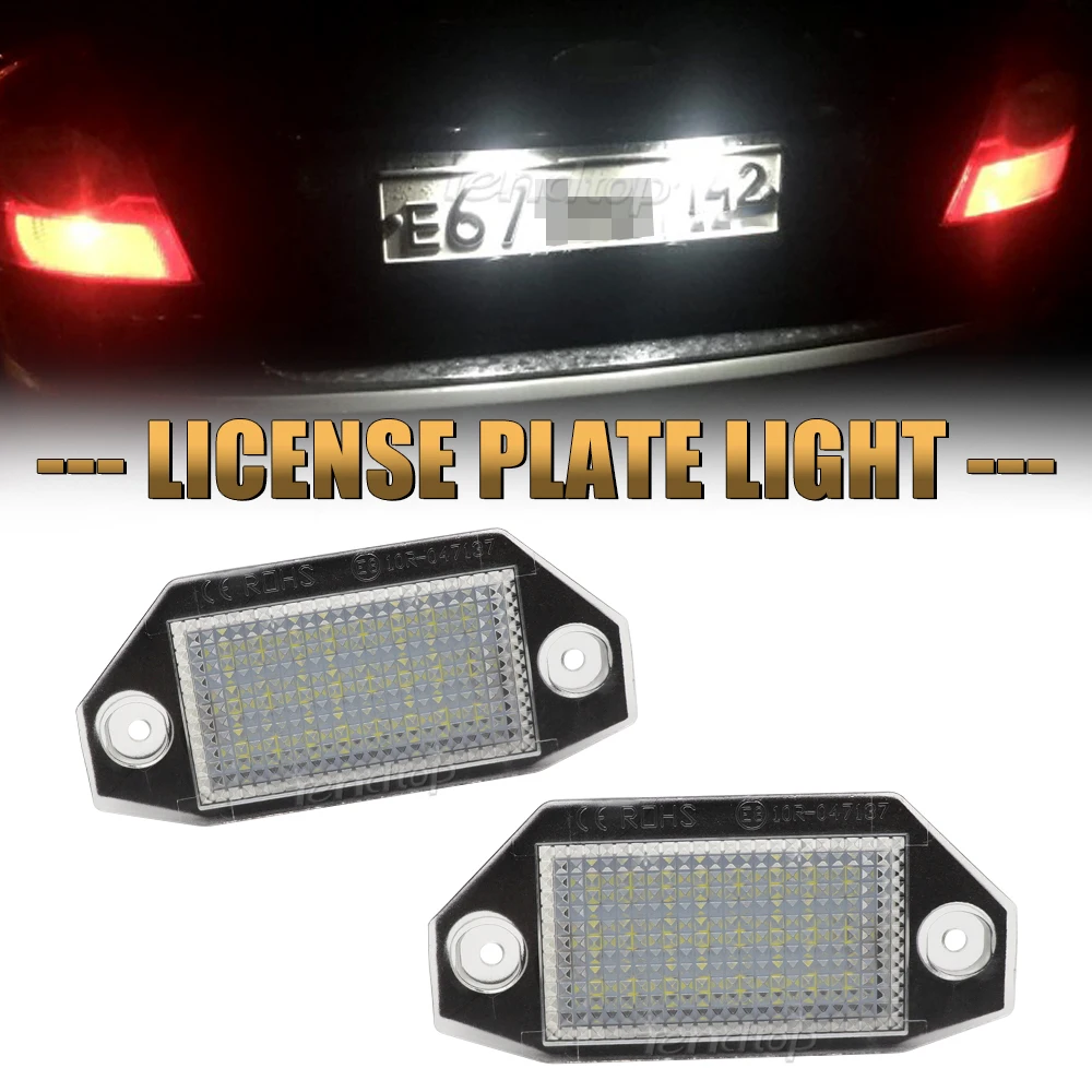 Лампа Canbus для номерного знака автомобиля, 12 В, лампа для номерного знака, Освещение номерного знака для Ford Mondeo MK3 2000-2007, цвет белый
Лампа Canbus для номерного знака автомобиля, 12 В, лампа для номерного знака, Освещение номерного знака для Ford Mondeo MK3 2000-2007, цвет белый