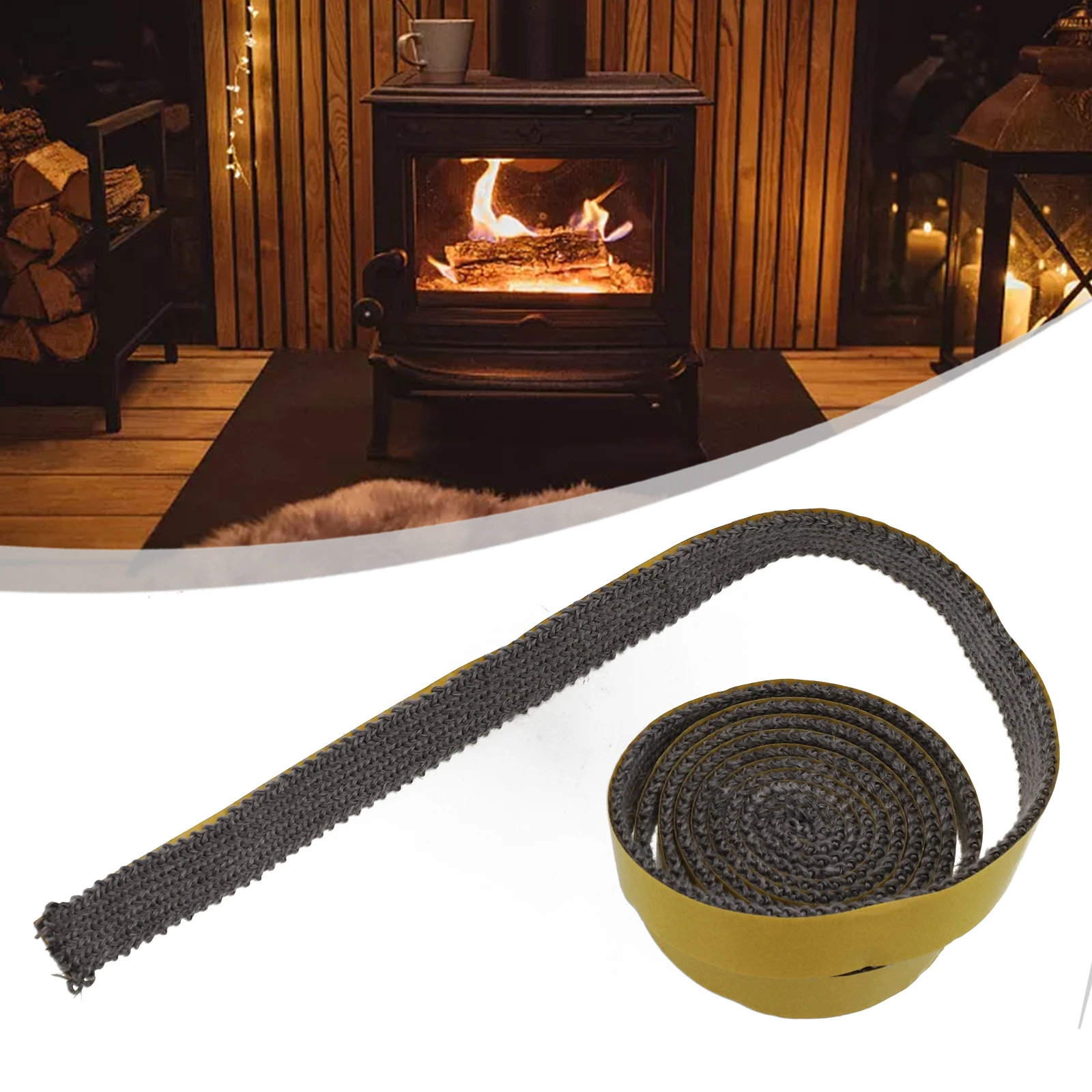 Sealers Self Adhesive Glass Seal Home Renovation 20mmx2m Black Bouncy Fiberglass Flat Stove Fire Rope Accessories
Sealers Self Adhesive Glass Seal Home Renovation 20mmx2m Black Bouncy Fiberglass Flat Stove Fire Rope Accessories