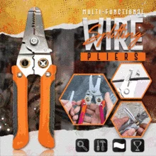 Multi-Functional Wire Splitting Pliers Crimper Cable Cutter Terminal Wire Crimping Tools Automatic Stripper Pliers Strippin New
Multi-Functional Wire Splitting Pliers Crimper Cable Cutter Terminal Wire Crimping Tools Automatic Stripper Pliers Strippin New