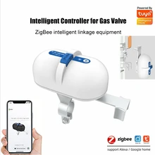 Tuya ZigBee Smart Water Valves Gas Valves Manipulator Control Intelligent Linkage For Alexa Google Voice Control Smart Life APP
Tuya ZigBee Smart Water Valves Gas Valves Manipulator Control Intelligent Linkage For Alexa Google Voice Control Smart Life APP