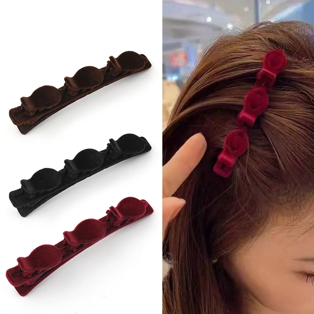 2022 Flocked Black Double Bangs Barrettes Hair Clips Hairpin Hairgrips Women Girls Cool Hair Styling Tools Hair Accessories
2022 Flocked Black Double Bangs Barrettes Hair Clips Hairpin Hairgrips Women Girls Cool Hair Styling Tools Hair Accessories