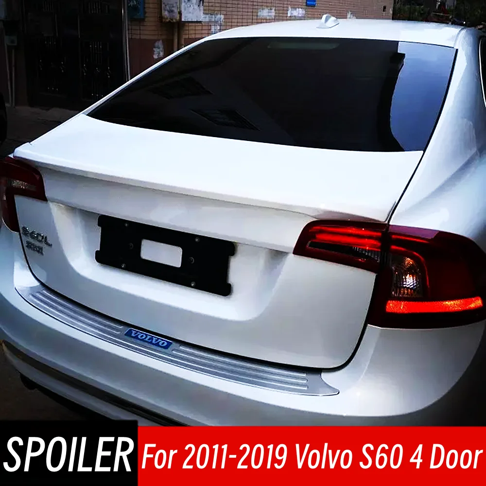 Car Rear Trunk Lid Boot Ducktail Lip Spoiler Wings Bodykit For Volvo S60 2011 12 13 14 15 16 17 18 19 4 Door Tuning Accessories
Car Rear Trunk Lid Boot Ducktail Lip Spoiler Wings Bodykit For Volvo S60 2011 12 13 14 15 16 17 18 19 4 Door Tuning Accessories