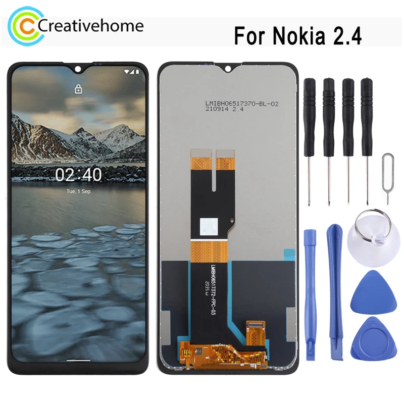 ЖК-экран TFT для Nokia 2,4 TA-1277 TA-1275 TA-1274 TA-1270 с дигитайзером, полная сборка с/без рамки
ЖК-экран TFT для Nokia 2,4 TA-1277 TA-1275 TA-1274 TA-1270 с дигитайзером, полная сборка с/без рамки