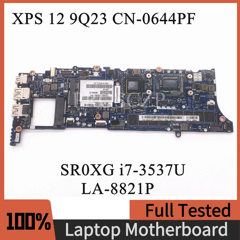 Фонарь 0644PF 644PF для ноутбука DELL XPS 12 9Q23, фонарь с ЦП SR0XG i7-3537U, 100% рабочий
Фонарь 0644PF 644PF для ноутбука DELL XPS 12 9Q23, фонарь с ЦП SR0XG i7-3537U, 100% рабочий