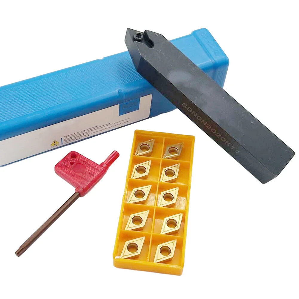 Indexable Inserts SDNCN2020K11 Bracket Business Industrial Carbide DCMT11T304 Insert DCMT32.51 External Lathe M4*10
Indexable Inserts SDNCN2020K11 Bracket Business Industrial Carbide DCMT11T304 Insert DCMT32.51 External Lathe M4*10