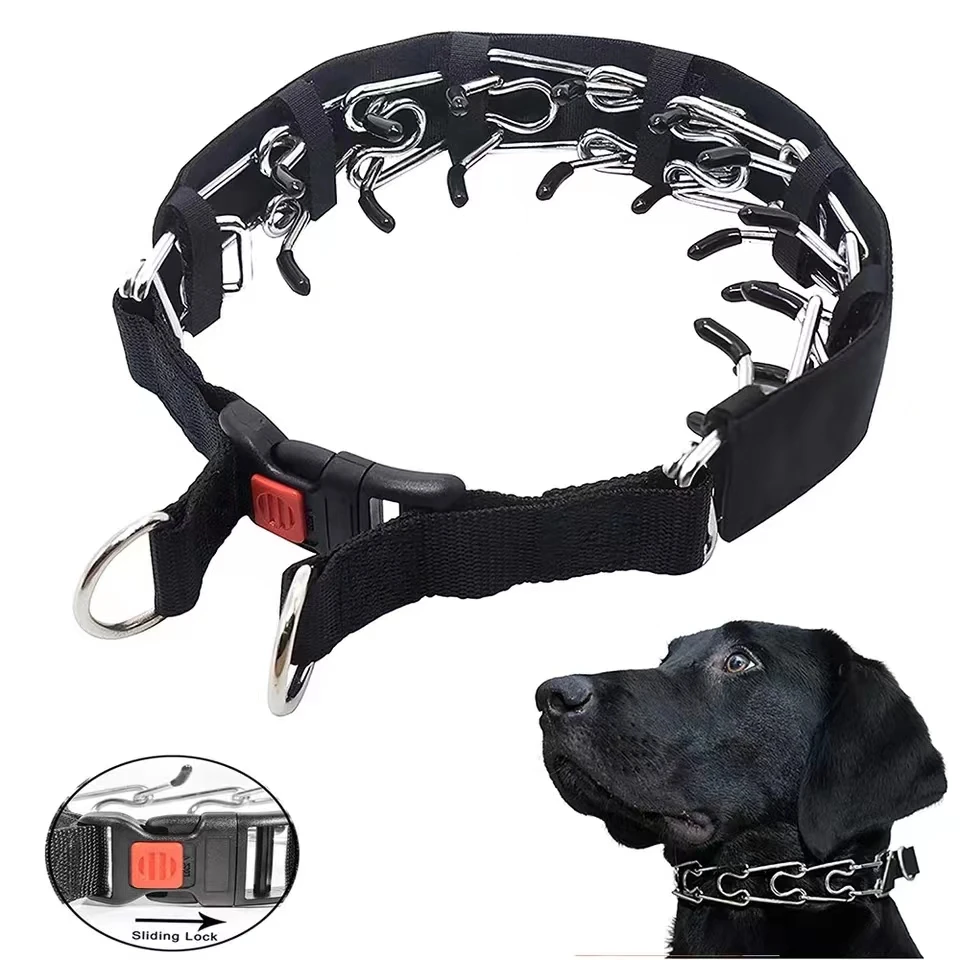 Stainless Steel Pet Choke Collar, Stimulating Training Necklace with Buckle, Metal P Chain for Medium and Large Dogs Stuff
Stainless Steel Pet Choke Collar, Stimulating Training Necklace with Buckle, Metal P Chain for Medium and Large Dogs Stuff