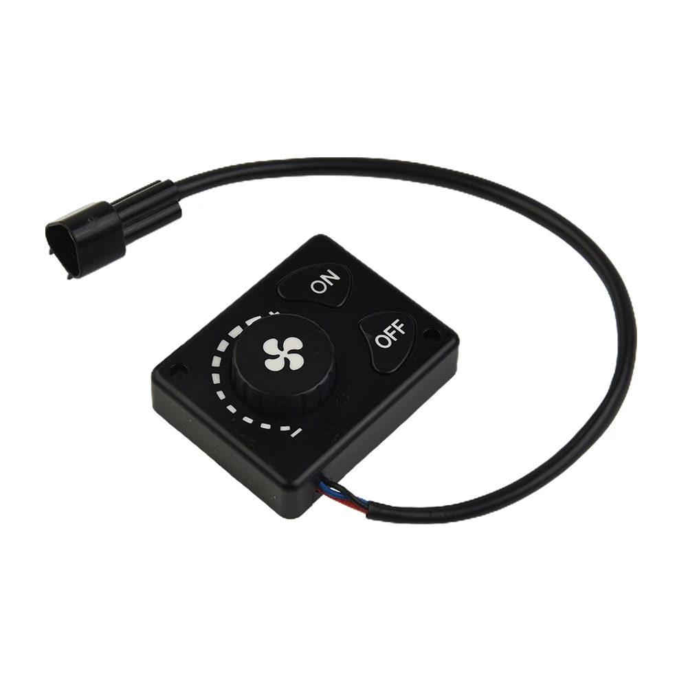 

12V/24V Parking Heater Knob Switch Diesel Air Parking Heater Control LCD Knob Controller Switch Vehicles Car Accessories