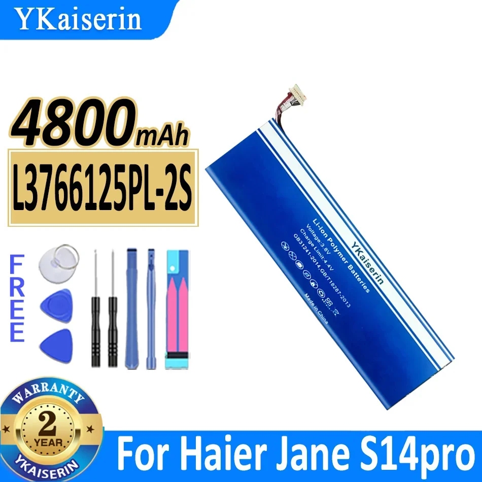 Аккумуляторная батарея ykaisсеребрин, 4800 мАч, для ноутбука Haier Jane S14pro S14 pro
Аккумуляторная батарея ykaisсеребрин, 4800 мАч, для ноутбука Haier Jane S14pro S14 pro