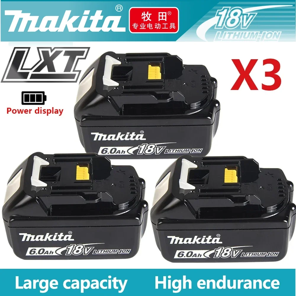 BL1850 for makita 18v 6ah original battery bl1830 bl1860 bl1850B tool batteries compatible for Makita 18 Volt wireless grinder
BL1850 for makita 18v 6ah original battery bl1830 bl1860 bl1850B tool batteries compatible for Makita 18 Volt wireless grinder
